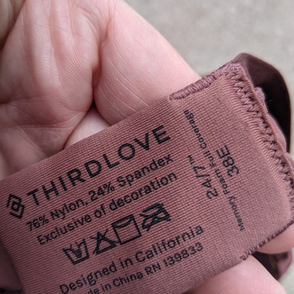 ThirdLove Memory Foam Full Coverage Bra 38E - Picture 6 of 8